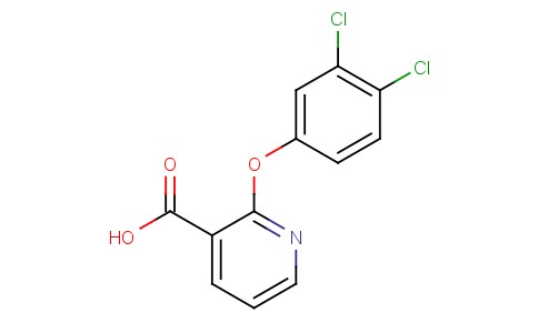 3-Pyridinecarboxylic acid, 2-(3,4-dichlorophenoxy)-